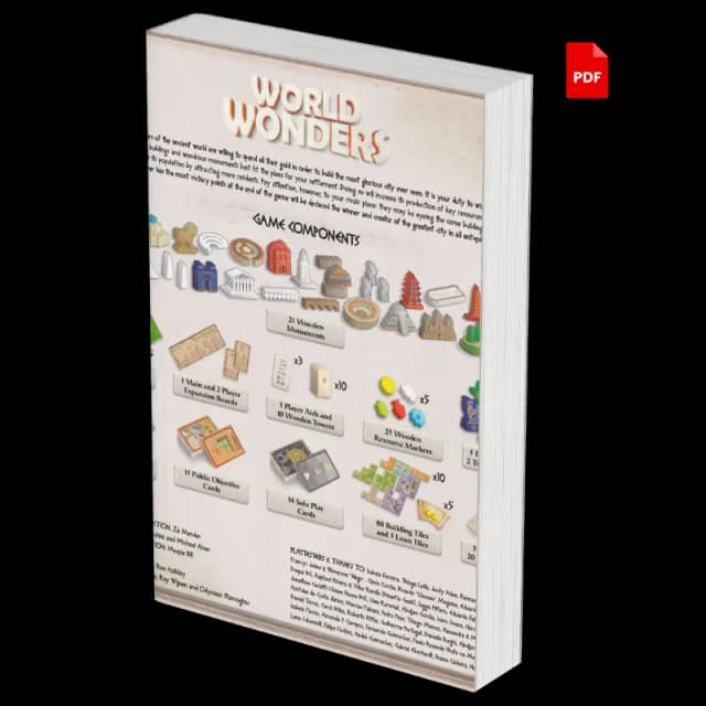 règle de World Wonders 🏛️