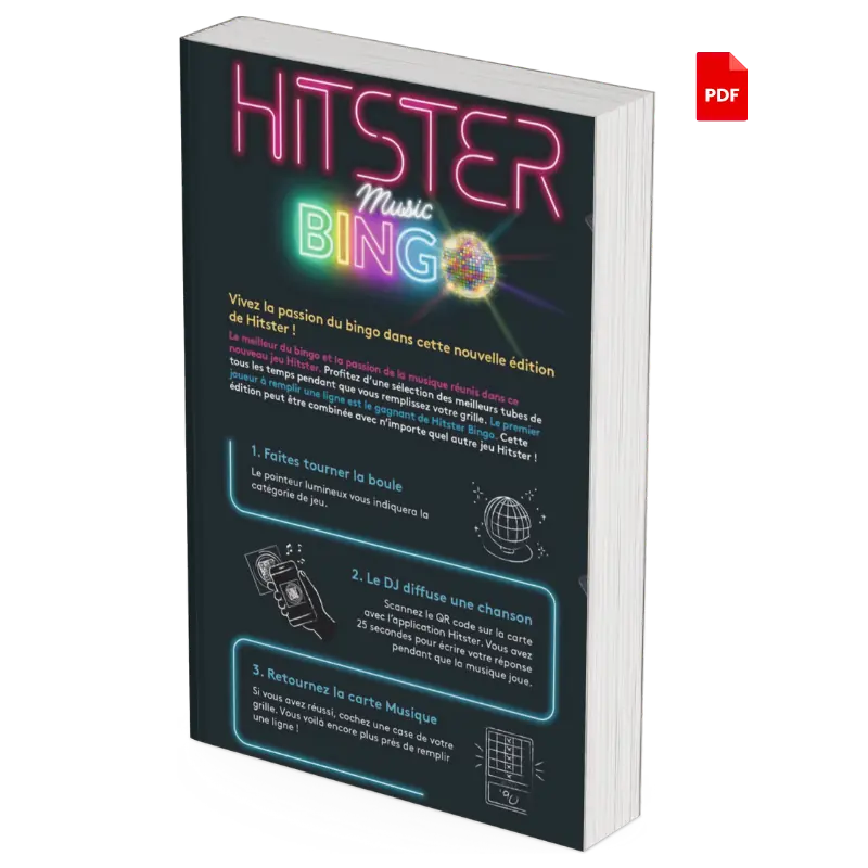 règle de Hitster Bingo 🪩