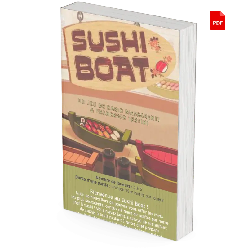 régle de Sushi Boat 🍱