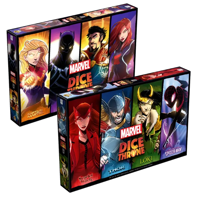Dice Throne Aventure Marvel jeu de société