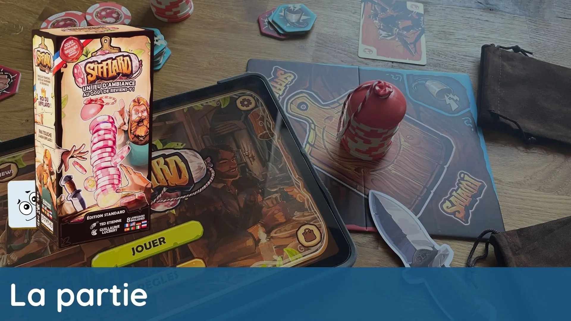 Vidéo de jeu de société Sifflard