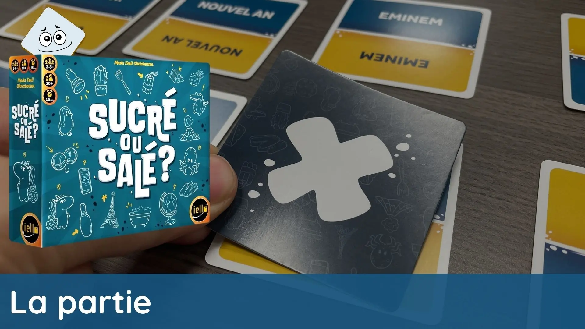 Vidéo de jeu de société Sucré ou Salé